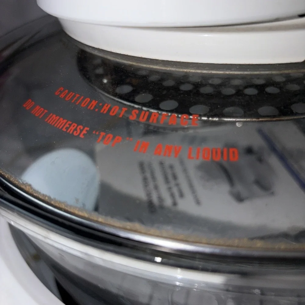 CROFTON‎ Turbo Convection Oven 3 gallon Glass 1300 Watt Cooks With Light !!!